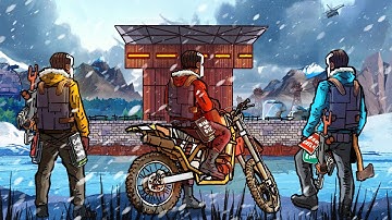 Living on the GREATEST ICE LAKE on FORCE WIPE in Rust