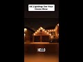 Every House Glows with Warm White Gemstone Lights #shorts