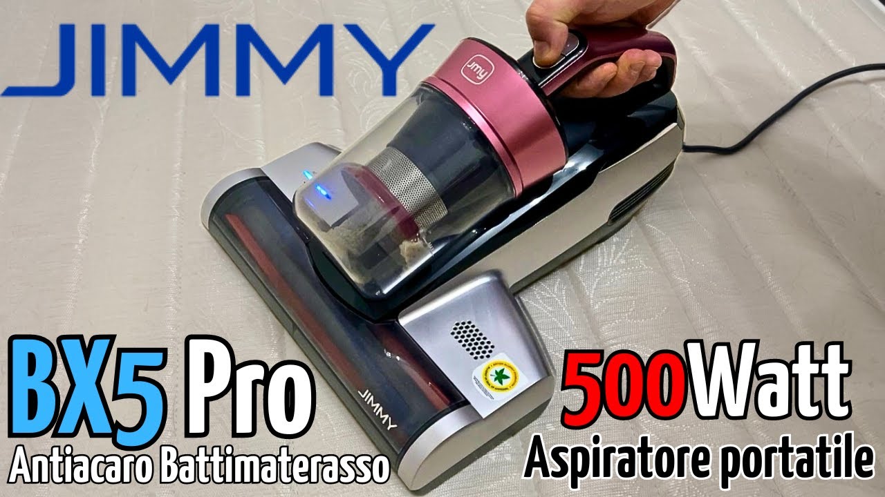 JIMMY BX5 Pro The Best Bed Anti-Mite Vacuum Cleaner! Unboxing and  DEMONSTRATION 