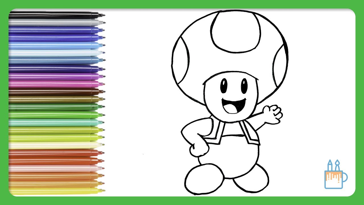 Desenholandia Pintando Jogo do Super Mario Desenhos divertidos para  crianças