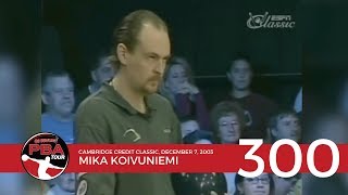 PBA Televised 300 Game #17: Mika Koivuniemi