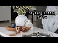 Decorate with me  //Styling My Coffee Table 3 Different Styles//GLAM //MINIMAL//EXTRA //2021