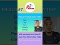 #7 Teste de Vocabulário em Inglês #headlineenglish