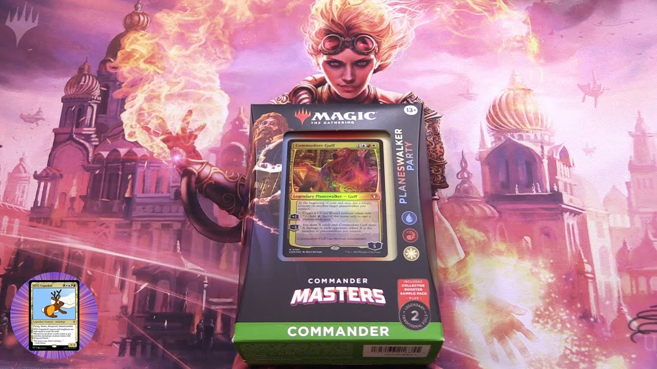 Decks-Deck Commander - Magic The Gathering - Masters Groupe De