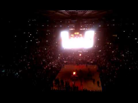 Knicks Starting lineup 2/23/2011 - Carmelo Anthony...