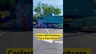 Coolest ACE Hardware, Pet &amp; Farm Store! West Chester PA! #chestercounty #trains #hardwarestore