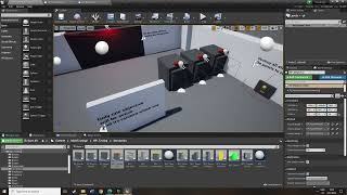 UE4 Randomization with 2 objectives (plus simple puzzle)