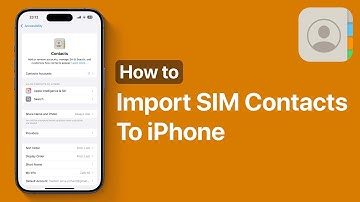 How To Import SIM Contacts On iPhone | iPhone 16 Tips