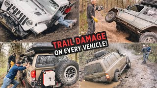 13 EPIC Overland Rigs vs. 1 ROUGH Trail - Mark Twain Glade Top Trail