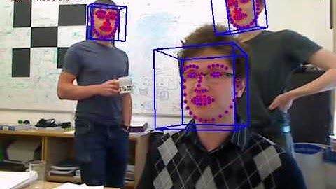 CLNF multiple face tracking