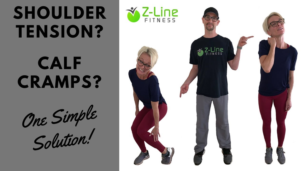 Easily Stop Neck Tension and Calf Cramps YouTube