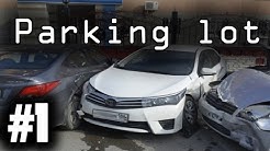 Compilation #1 - Parking lot accident  LEVEL = GOD  #Accident on the road 