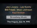 Capture de la vidéo Paul Motian Quintet W/Joe Lovano, Lee Konitz, Bill Frisell, Marc Johnson – The Hague, July 14, 1995