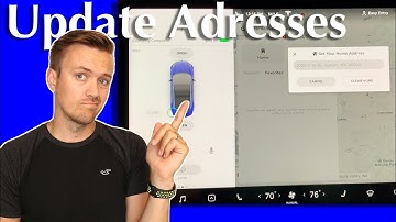 How to change or delete home and work address in your Tesla model 3 & Y | Tesla How To #15
