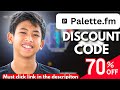 🎨 Palette fm Discount Code To Get 70% OFF On All Plans | Palette fm Discount 🌈