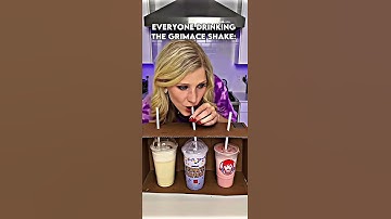 Thumbnail of People drinking the grimace shake but.. #shorts #edit #grimaceshake