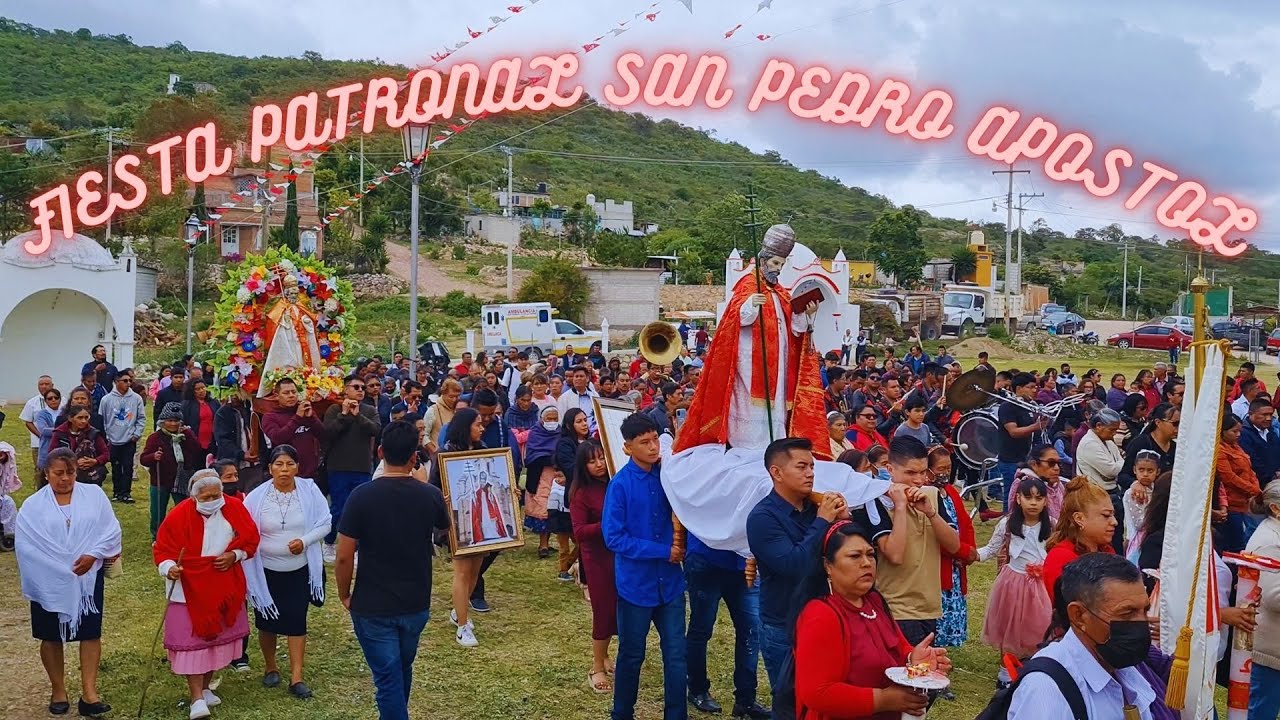 FIESTA PATRONAL EN HONOR A SAN PEDRO APOSTOL (2023) - YouTube