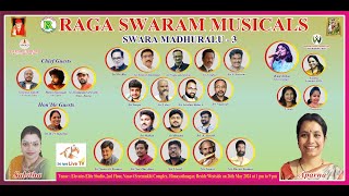 Raga Swaram Musicals | Swara Madhuralu - 3 | LIVE