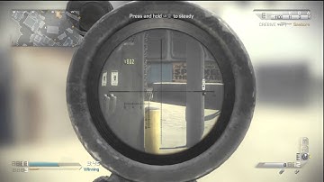 Call Of Duty Ghost VKS Sniper Rifle Quickscoping Gameplay Review