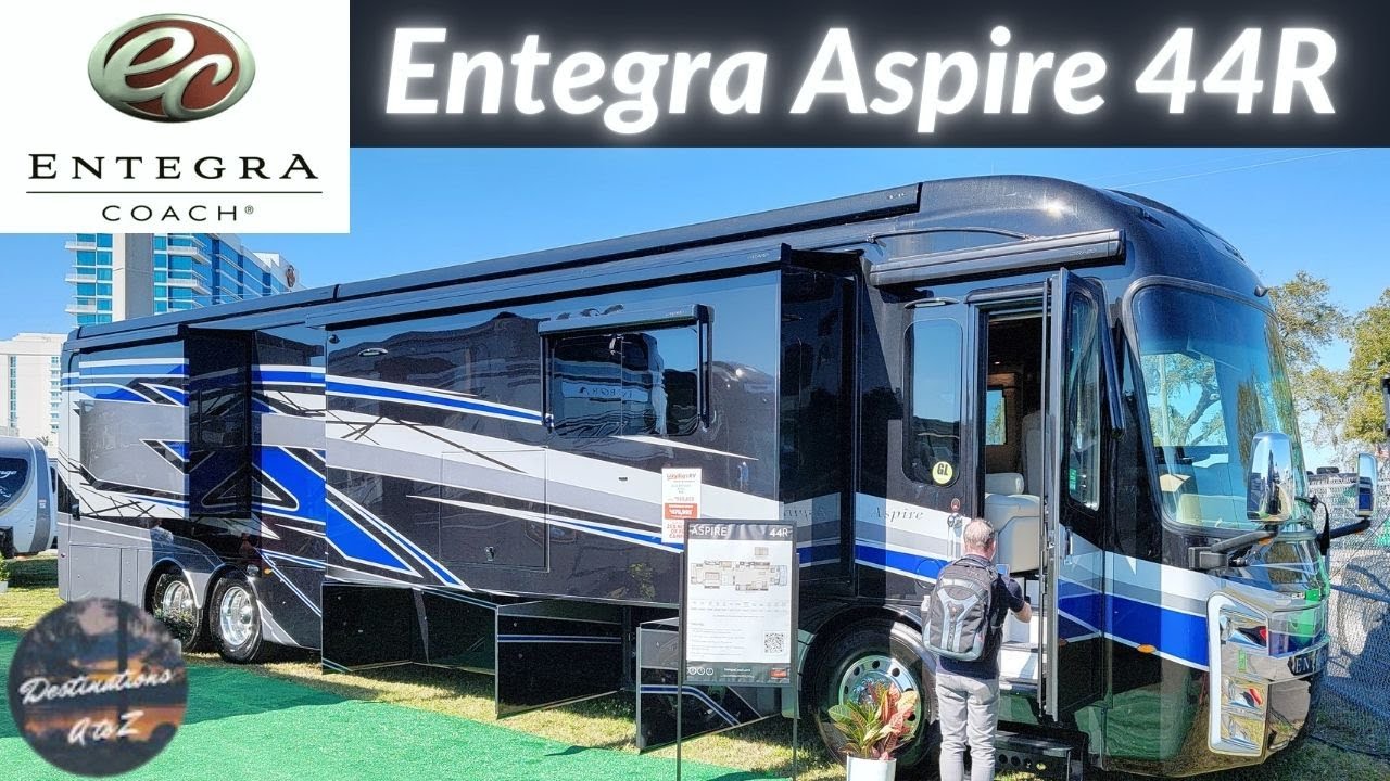 Aspire Rv Entegra Coach ASPIRE 44R at 2022 Tampa RV Supershow Florida Tour Walk ...