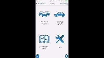 NVH App Usage - Step 1 Noise Vibration Harshness Auto Repair Diagnosis Tool