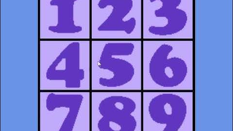 XNA Guess The Number Game - Number Tiles Display