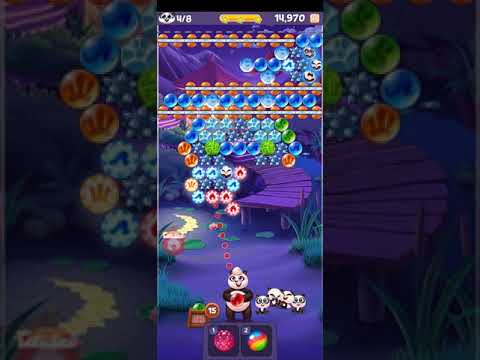 Bubble Shooter Panda Pop level 46 walkthrough gameplay android ios