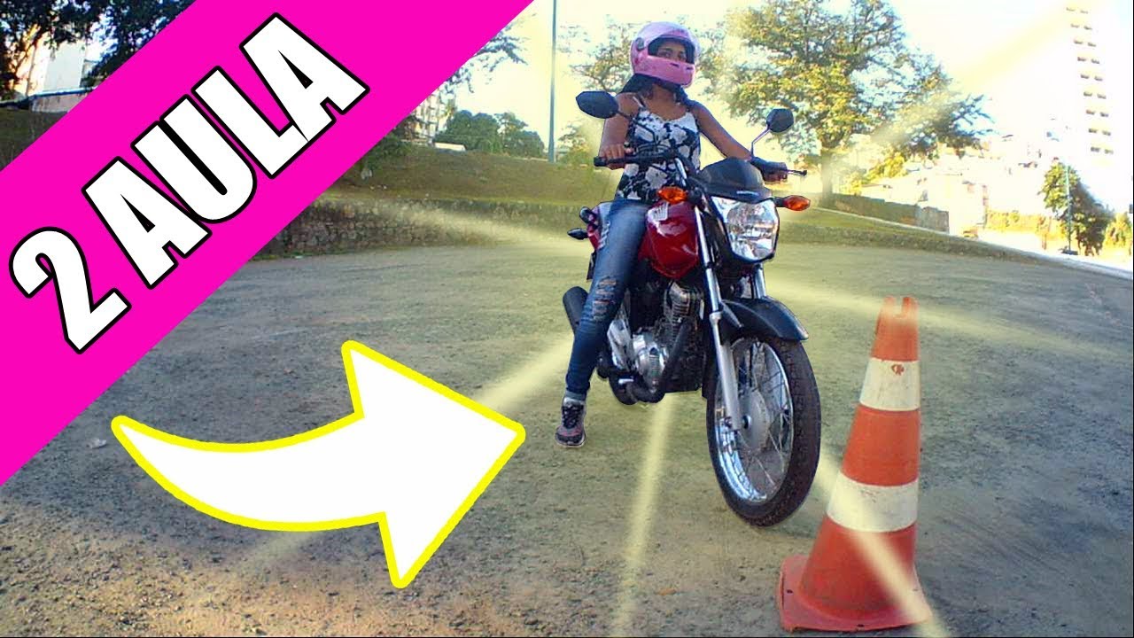 COMO SAIR COM A MOTO E TER EQUILÍBRIO NOS CONES - AULA 2/10