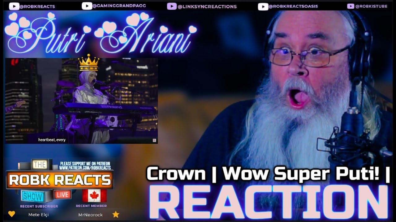 Putri Ariani - Crown | Ух ты, супер Puti! | Впервые слышу реакцию - требуется просмотр!