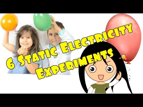 6 Static Electricity Balloon Experiments You Can Do At Home Easy Kid Science STEM