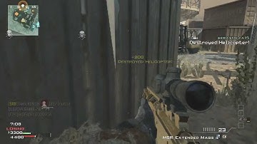 Sniping with the MSR on Dome