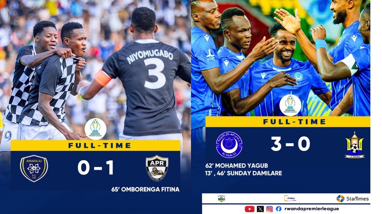 APR Fc yakoze impinduka zabakinnyi 5 yatsinze Amagaju nta Nkuru;RPL Al Hilal ikomeza gukora udushya.