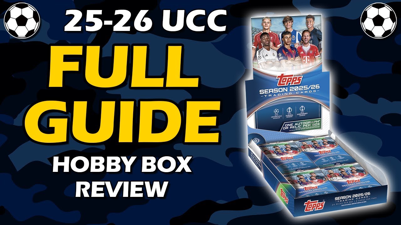 2025-26 Topps UCC Flagship UEFA Hobby Box Soccer Review