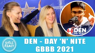 Reaction. DEN 🇨🇦 | Day 'N' Nite | Grand Beatbox Battle 2021. React to beatbox.