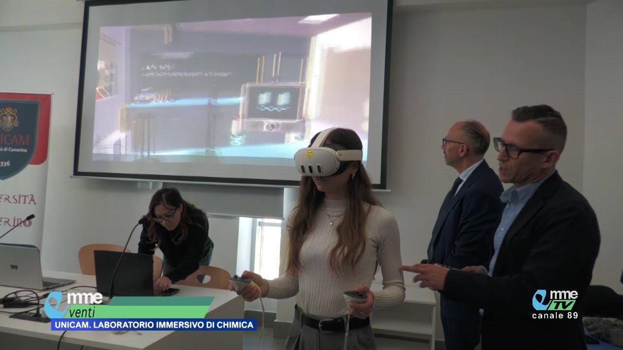 EMMEVENTI. Unicam: Laboratorio immersivo di Chimica