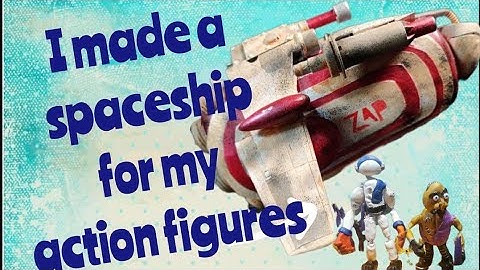 How to make a spaceship out of a washing up bottle. #howto #scratchbuild #starwars