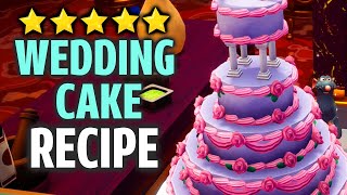 How to Make Wedding Cake Recipe - Dreamlight Valley (⭐⭐⭐⭐⭐Meal) screenshot 3