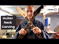 Guitar neck carving