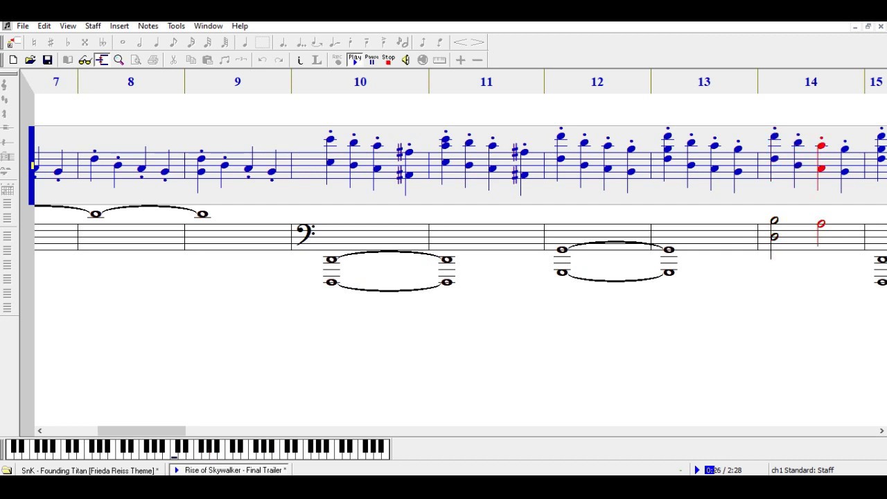 Star Wars 9 Trailer Music Piano
