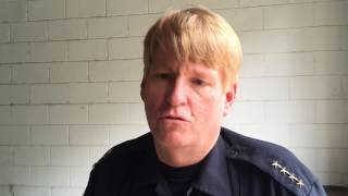 Palmetto Police Chief Scott Tyler on thank-you cards from Parrish boy