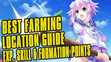 Super Neptunia RPG Deel 36 Beste/Snelste Manier om Ervaring, Vaardigheidspunten en Formatiepunten...