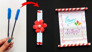 Easy Cute Birthday Gift Idea ️ 2022 • Birthday gift from old pen • DIY birthday gift for bestfriend