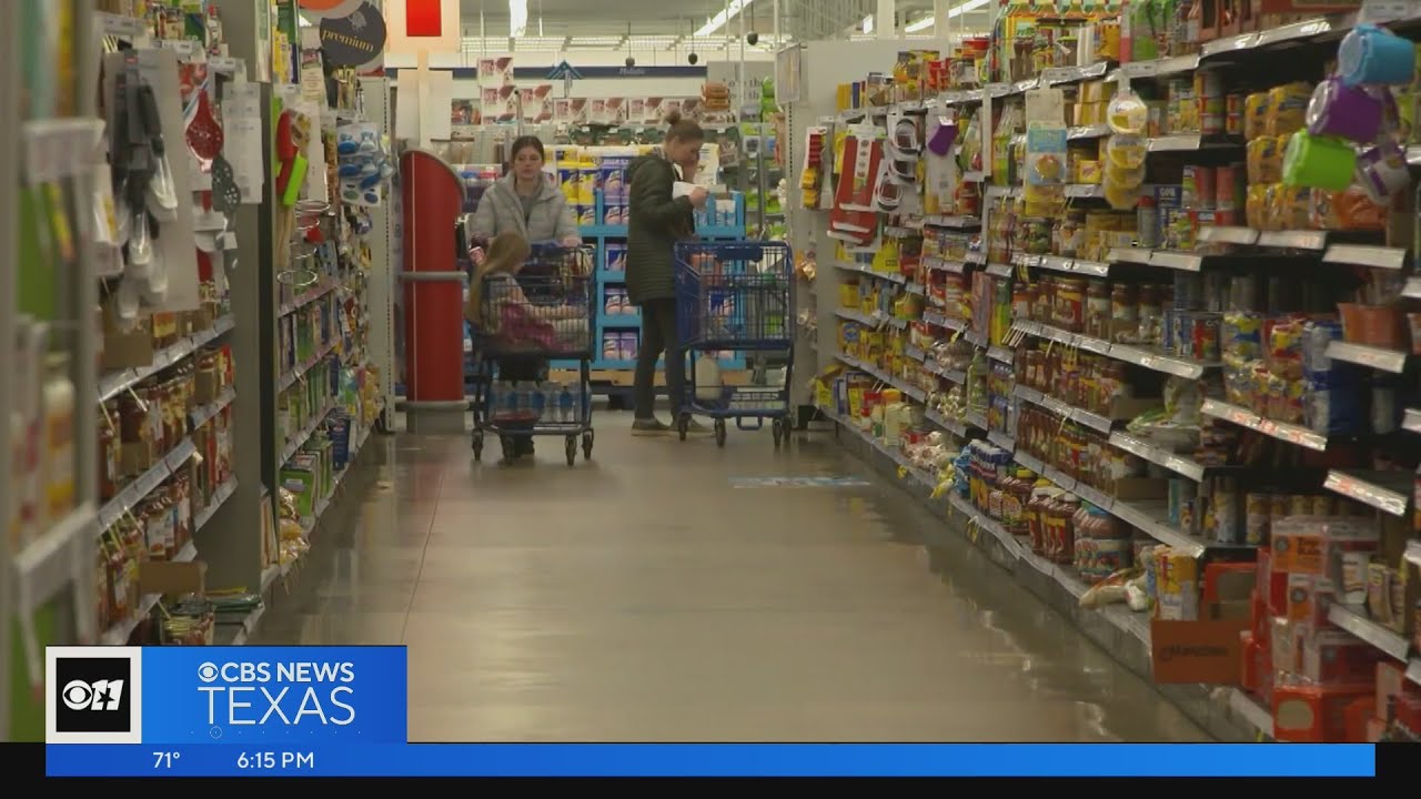 North Texas food banks brace for possible sharp spike in demand - YouTube