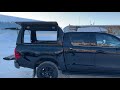 Очень высокий и крутой кунг Carryboy Workman H на Toyota Hilux Revo Black Exclusive’2019 в Тюмени