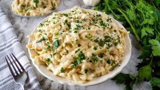 Creamy Chicken Fettuccine Alfredo