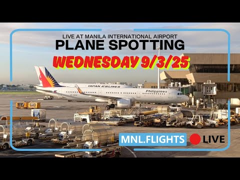 馃敶LIVE - Plane Spotting @ Ninoy Aquino International Airport (NAIA/RPLL), PHILIPPINES + Live ATC 鉁堬笍