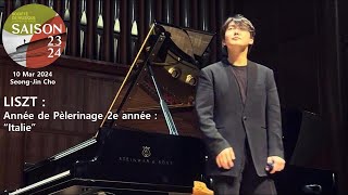 Seong-Jin Cho : Liszt Année de Pèlerinage 2e année : “Italie” (20240310 La Chaux-de-fonds)