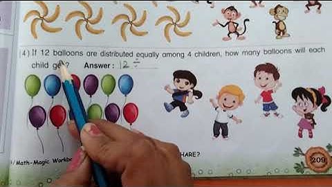 CLASS -3 MATHS |CH-12 CAN WE SHARE  | WORKBOOK PART-3