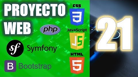 Blog avanzado 21. Sistema de login en Symfony.