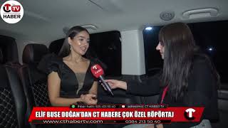 Ünlü Sanatçı Elif Naz Doğan CT Habere Konuştu